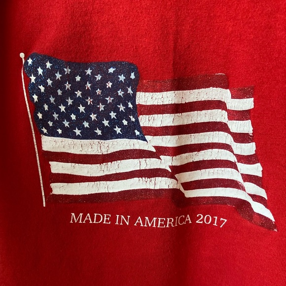 Was💲6! 🎉5/$20🇺🇸Graphic Tee American flag - Picture 2 of 12